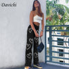 Love Graffiti Femme Jeans Woman High Waist Mom Baggy 2022Vaqueros Mujer Taille Haute Y2k De Pantalones Wide Leg Nouveau Large