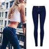 Low Waist Push Up Skinny Jeans Women  Cotton Denim Pantalon Femme 2022 Summer Blue Sequined Calcas Jeans Feminina