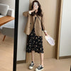 Lucyever 2023 Autumn Blazers Coats Women Korean Style Notched Single Breasted Outwear Ladies Basic Long Sleeve Office Blazer