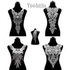 flower white Embroidery lace fabric trim ribbon DIY sewing bridal applique collar craft guipure dress wedding decor