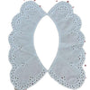 white cotton Embroidery Lace Fabric DIY applique collar trim ribbon neckline craft Sewing guipure wedding dress decor