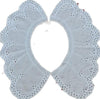 white cotton Embroidery Lace Fabric DIY applique collar trim ribbon neckline craft Sewing guipure wedding dress decor