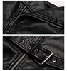 Faux Soft Leather Mini Dress Sexy Turn-down Collar Slim Pu Motorcycle Zipper Retro Black Leather Punk Sundress