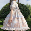 MAGOGO Original Flower OP Lolita Dress Women Costume Dress Kawaii Flower Dress  Sweet Dress Hot