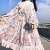 MAGOGO Original Flower OP Lolita Dress Women Costume Dress Kawaii Flower Dress  Sweet Dress Hot