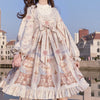 MAGOGO Original Flower OP Lolita Dress Women Costume Dress Kawaii Flower Dress  Sweet Dress Hot