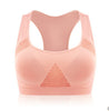 5 Color/ 3 size Professional Absorb Sweat Top Aerobics Vest Tanks , Women Seamless Padded Sportes Bra Crop Top M L XL