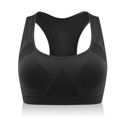 5 Color/ 3 size Professional Absorb Sweat Top Aerobics Vest Tanks , Women Seamless Padded Sportes Bra Crop Top M L XL