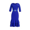 MD Elegant Office Lady Dresses African Bodycon Dashiki Robe Women Business Clothes 2022 Spring Summer Outfit Party Vestido