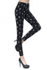 Women Leggings Fashion Lattice Printing Legging Sexy Silm Legins High Waist Stretch Trouser Pants A9005