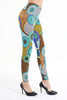 Women Leggings Fashion Lattice Printing Legging Sexy Silm Legins High Waist Stretch Trouser Pants A9005