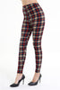 Women Leggings Fashion Lattice Printing Legging Sexy Silm Legins High Waist Stretch Trouser Pants A9005