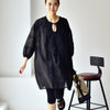 MICOCO Q1930C  Literature and art  Restoring ancient ways  Temperament melting  Bud silk  collage  loose  shirt  dress