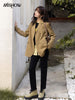 MISHOW Autumn 2023 Women's Blazers Solid Single Breasted Female Temperament Straight Office Lady Casual Suit Coats MXB31W0415