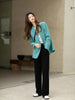 MISHOW jackets for women 2023 Spring Notched Double Breasted Blazer Office Lady Business Coat female Clothes MXB11W0257