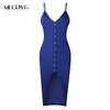 Sexy Deep V Neck Solid Split Dress Women Sleeveless Casual Summer Dress 2022 Sling Dresses Robe Femme party nightclub