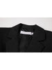 MOLAN Women Blazer High Street Heart Design Patchwork Loose Coat Long Sleeve Pockets Jacket Top Female Chic Outwaer