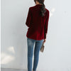 MUMUZI Brand Spring Women Slim Velvet Blazer Jacket Double Breasted Simple Lady Blazers High Grade OL Clothing