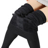 New Arrival Women's Fashion Winter Thick Keep Warm Fleece Lined Thermal Stretchy Beautiful Casual Leggings Pants