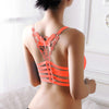 Women Back straps Bra Fitness Stretch Workout Tank Top Seamless Racerback Padded underwear Tank Tops women