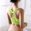 Women Back straps Bra Fitness Stretch Workout Tank Top Seamless Racerback Padded underwear Tank Tops women