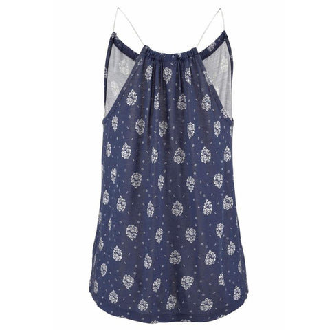 XXL Women Summer Print Sleeveless Vest Shirt Tank Tops female ladies Stylish floral print V-Neck camis top fashion 2022