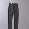 High-waist vintage full length skinny solid jeans women 2022 new high elestic pencil denim pants