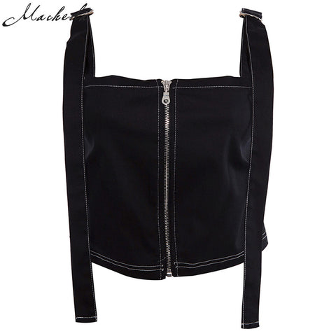 Knitted Tank Tops Women Summer Basic Top Streetwear Fashion 2022 Sleeveless Short T Shirts Sexy Wrap Casual Crop Tops