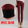autumn winter thickening women leggings cotton fur lock hot lady leggings pencil keep warm 4xl plus size legging