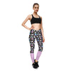 Womens High Waist Sexy Fitness Slim Leggings Trousers For Woman Unicorn Print Workout Jogger Ioga Elastic Skinny Pants