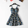 Marwin 2022 New Off shoulder ruffle Dot summer Dress women white strap chiffon beach Boho party sexy dresses vestido furits