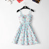 Marwin 2022 New Off shoulder ruffle Dot summer Dress women white strap chiffon beach Boho party sexy dresses vestido furits