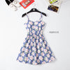 Marwin 2022 New Off shoulder ruffle Dot summer Dress women white strap chiffon beach Boho party sexy dresses vestido furits