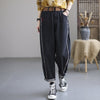 Max LuLu 2022 Blue Denim Harem Pants Autumn Women Casual Loose Jeans Female Button Harajuku Trousers Vintage Straight Pantalons