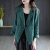 Max LuLu Spring European  Clothing Womens Casual Linen Blazer Ladies Solid Loose Jackets Female Vintage Coats