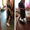 Maxi Slit Shirt Dress Women Summer Beach Sexy Elegant Casual Ukraine Vintage Linen Boho Party Long Black Bodycon Dresses Jurken