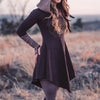 Medieval Renaissance Retro Gothic Dress Women Long Sleeve Hooded Print Hoodies Sweatshirt Elf Victoria Vintage Cosplay Costumes