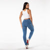Melody Stretch Jeans Mujer Push Up Jean Slim Stretch Women Denim Pants Mid Waist Women Summer Pants 2022