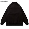 Men Baseball Jacket Y2K Grunge Streetwear Hip Hop Multi Devil Zipper Pockets Bomber Coat 2023 Autumn Harajuku Top Couple