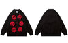 Men Baseball Jacket Y2K Grunge Streetwear Hip Hop Multi Devil Zipper Pockets Bomber Coat 2023 Autumn Harajuku Top Couple