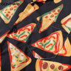 Men Hawaiian Beach Shirt Streetwear Harajuku Pizza Print Short Sleeve Button Down Shirts Summer Hip Hop Casual Loose Shirt Top