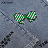 Men Jeans Pants Vintage Embroidery Bow Straight Pants Streetwear 2023 Harajuku Retro Casual Loose Baggy Denim Trousers
