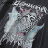 Men Punk Gothic Distressed T-Shirt Hip Hop Butterfly Print Tshirt Streetwear Harajuku Casual Cotton T Shirt 2023 Summer Top Tee