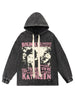 Men Sweatshirt Hoodie Vintage Graphic Print Punk Gothic Hoodie Streetwear Hip Hop Retro Casual Loose Cotton Hooded Sweatshirt