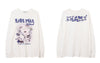 Men T Shirt Streetwear Harajuku Japanese Anime Cartoon Girl Print Oversize Long Sleeve Tshirt Hip Hop Casual Cotton Loose Shirts