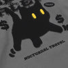 Men T Shirt Streetwear Hip Hop Funny Cat Print Long Sleeve Tshirt Streetwear 2023 Harajuku Casual Cotton Loose Shirts