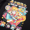 Men T-Shirt Streetwear Hip Hop Funny Sailor Cat Print Casual Loose Tee Shirts Harajuku Summer Cotton Short Sleeve Tshirt Tops