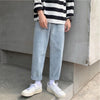 Men's Wide Leg Jeans Men's Brand Straight Tube Loose Casual Pants Men's Wear