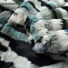 Mens Faux Fur Coat Streetwear Y2K Hip Hop Tie Dye Stripes Zip Up Fluffy Fleece Jackets 2023 Harajuku Casual Plush Jacket