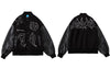 Mens Patchwork Baseball Jackets Hip Hop Varsity Retro Embrodiery Bomber Coats Streetwear Harajuku Casual Varsity College Jacket